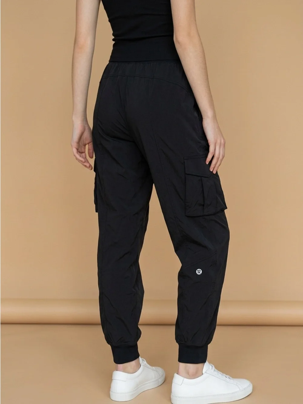 lululemon athletica Black Cargo Jogger Pants